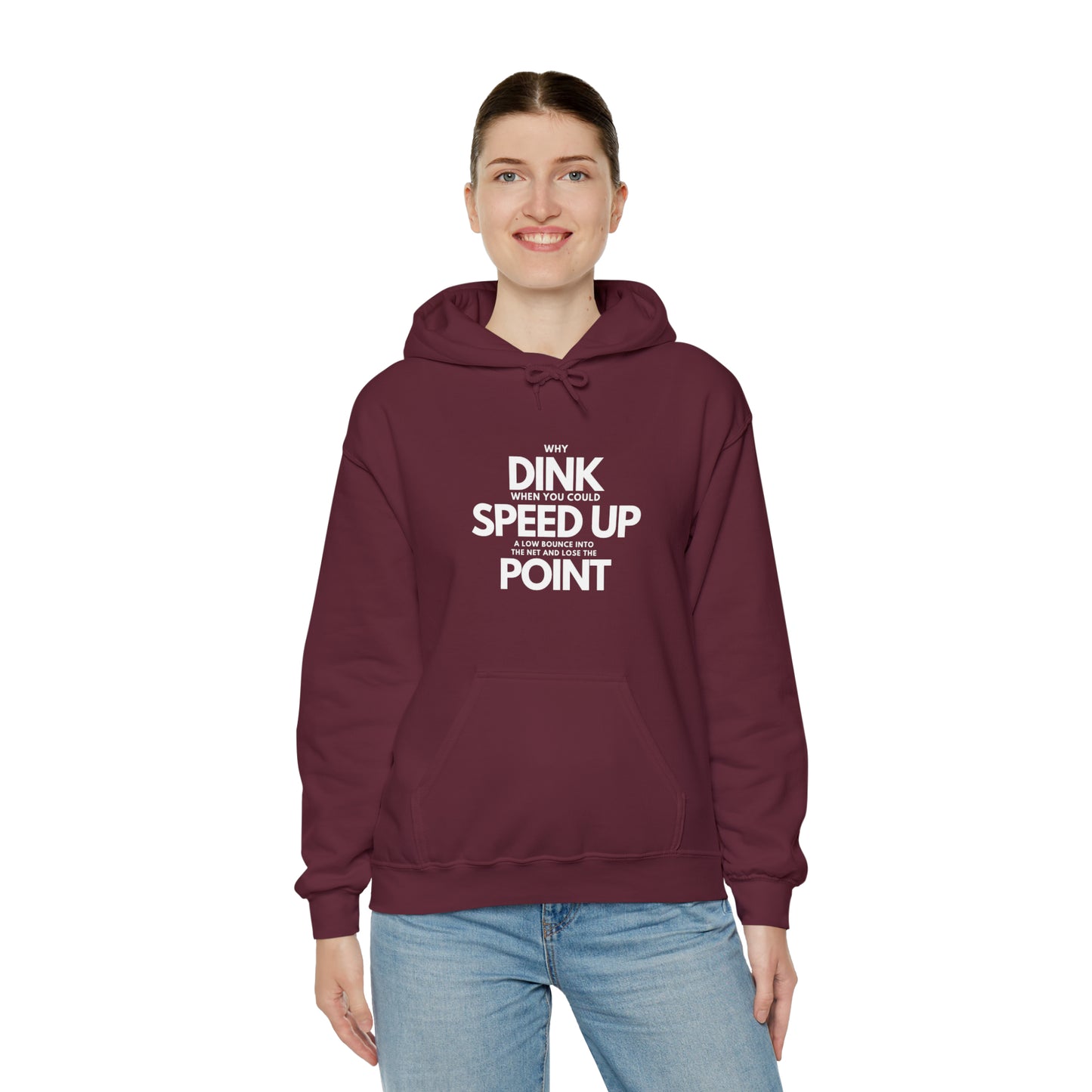 Dink, Speed, Point Unisex Hoodie