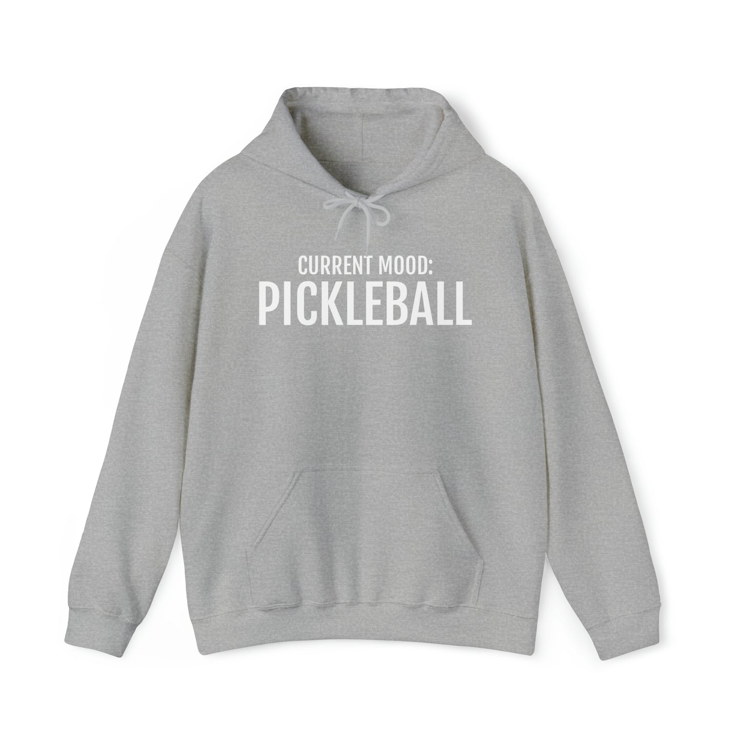 CURRENT MOOD: PICKLEBALL Unisex Hoodie