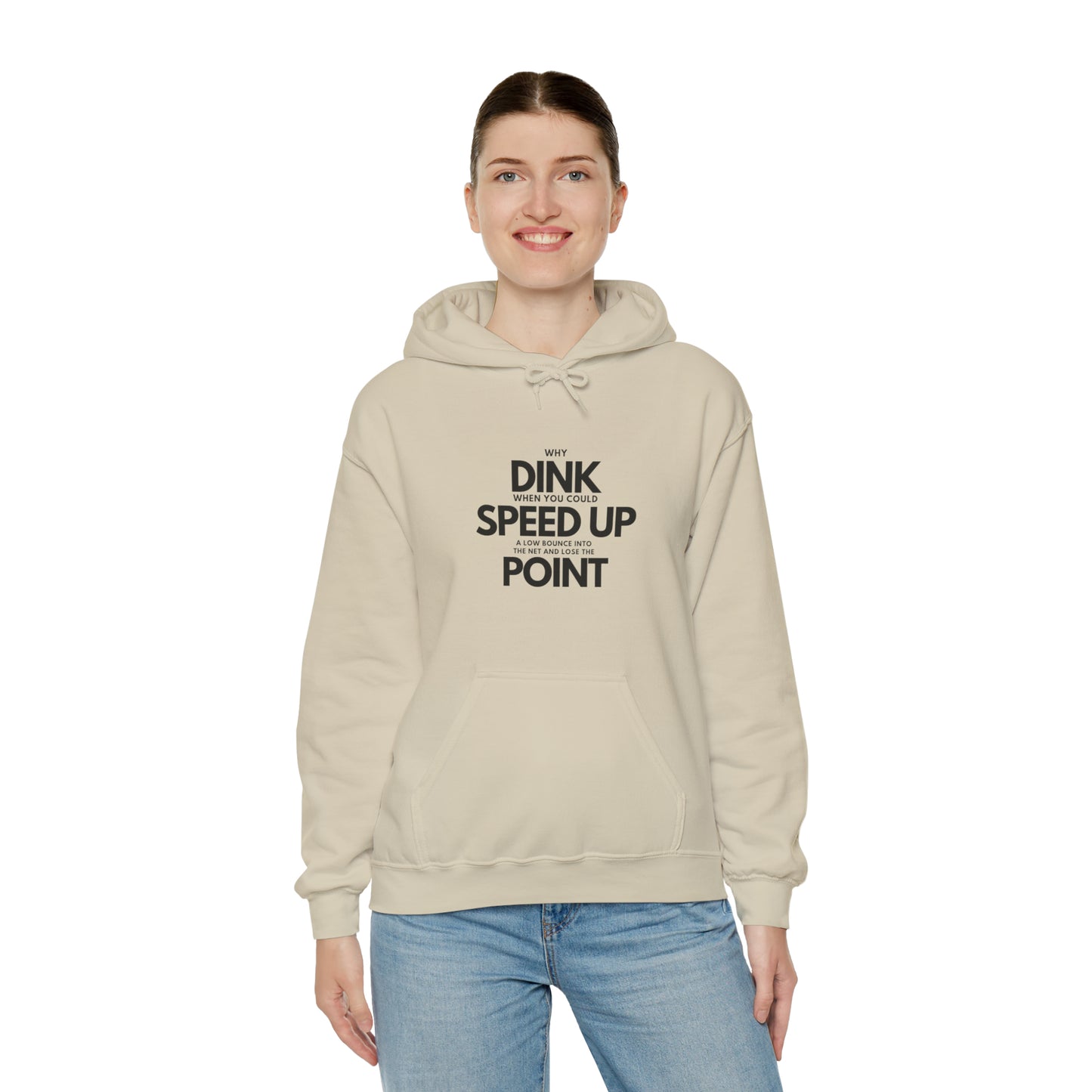 Dink, Speed, Point Unisex Hoodie