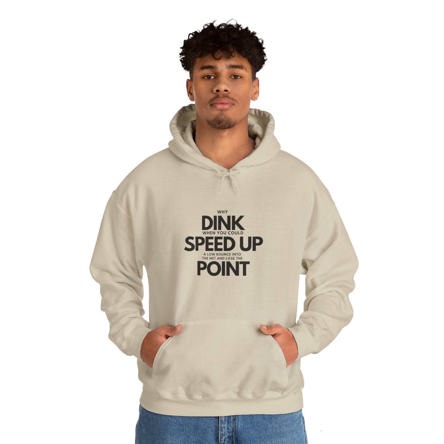 Dink, Speed, Point Unisex Hoodie