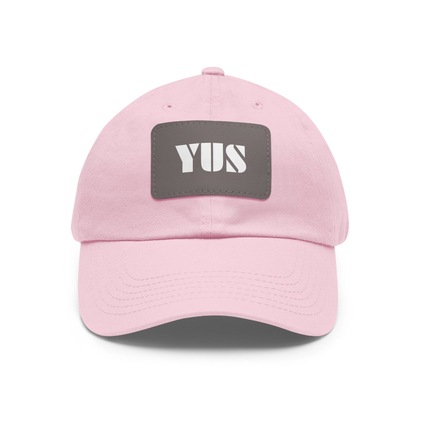 YUS Golf Hat with Leather Patch