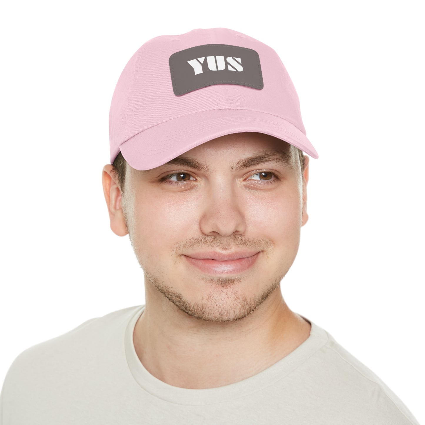 YUS Golf Hat with Leather Patch