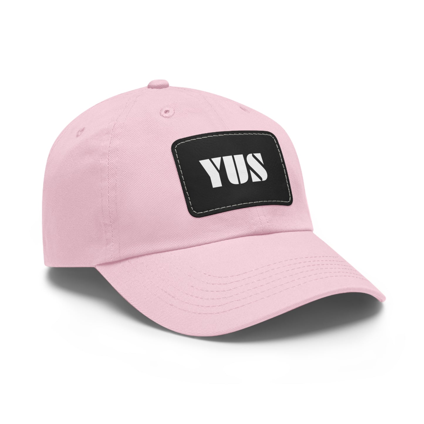 YUS Golf Hat with Leather Patch