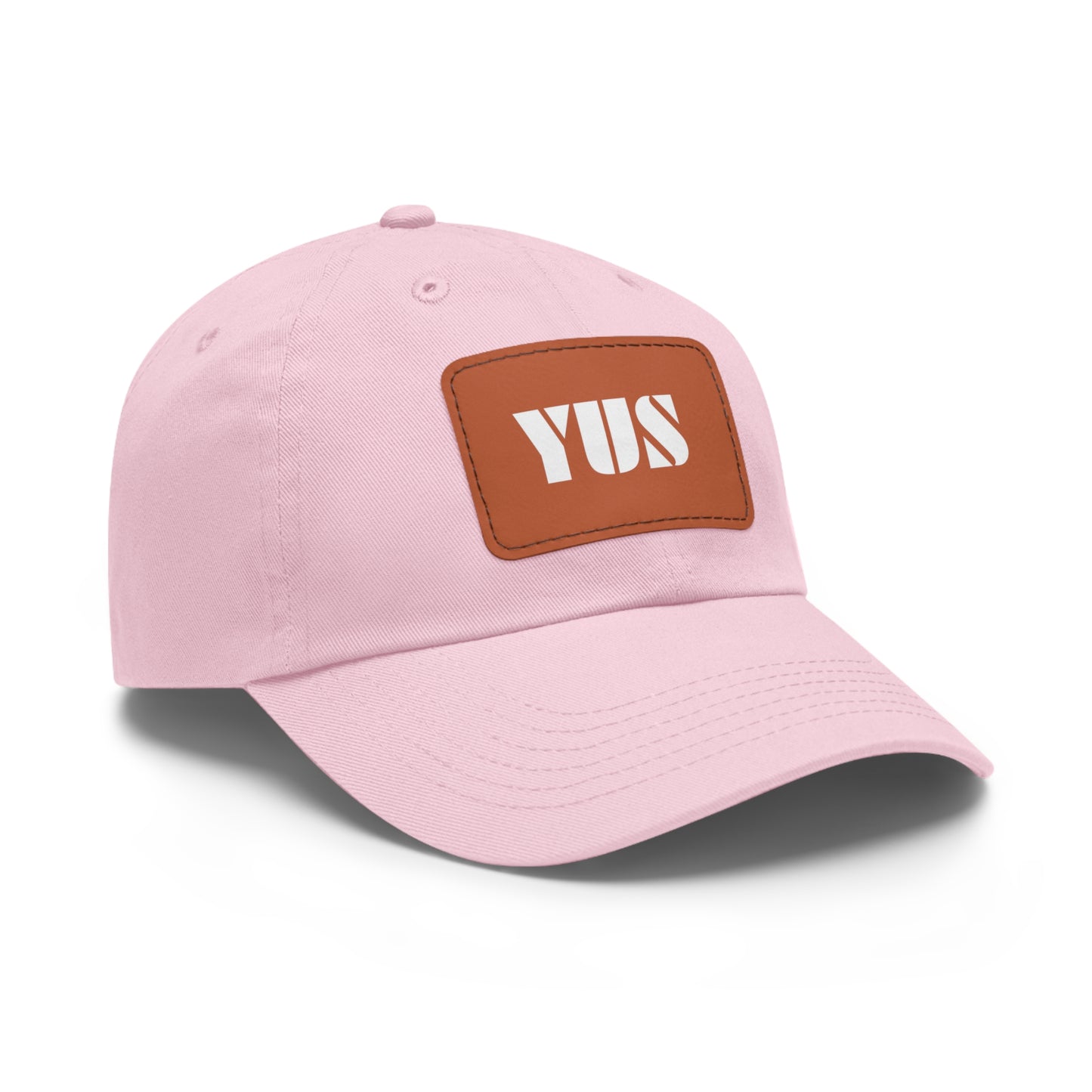 YUS Golf Hat with Leather Patch