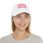 Cool Chicks Play Pickleball Hat with Leather Patch