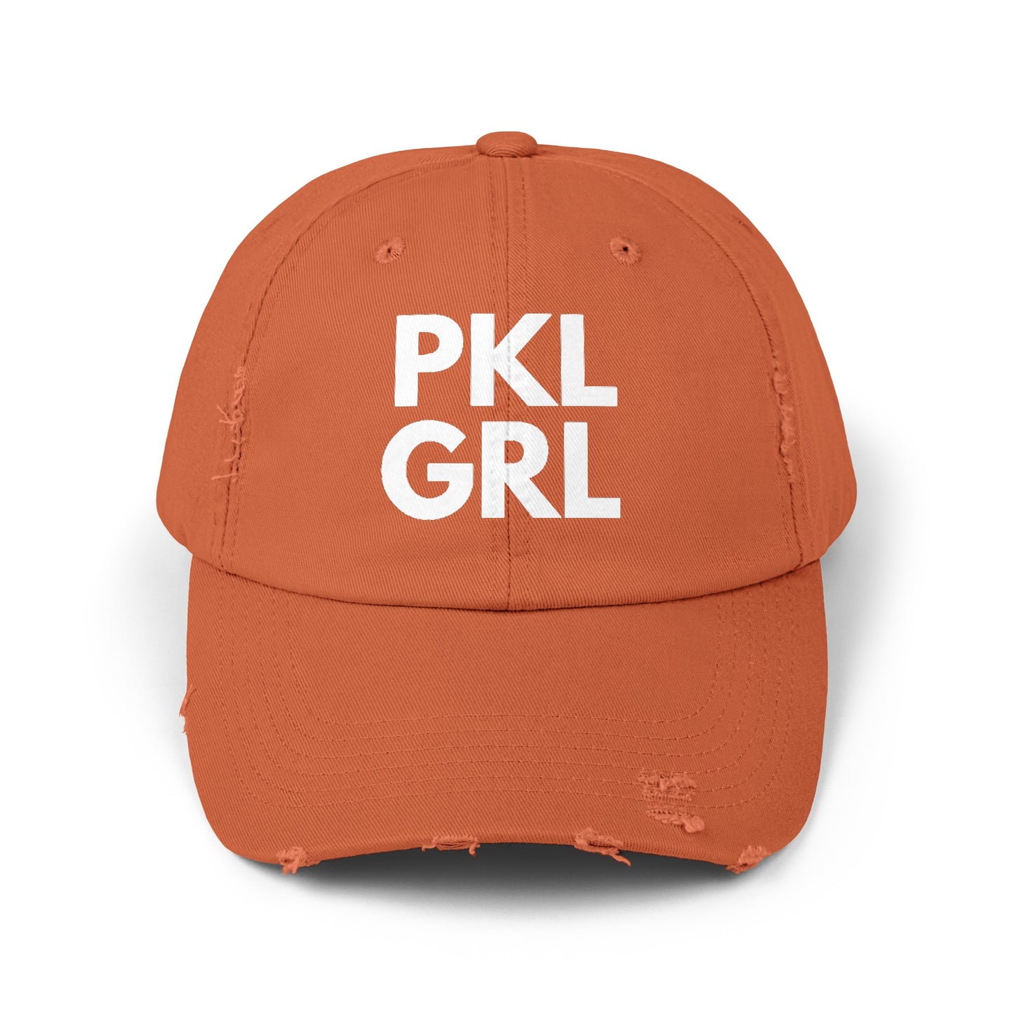 PKL GRL Unisex Distressed Cap