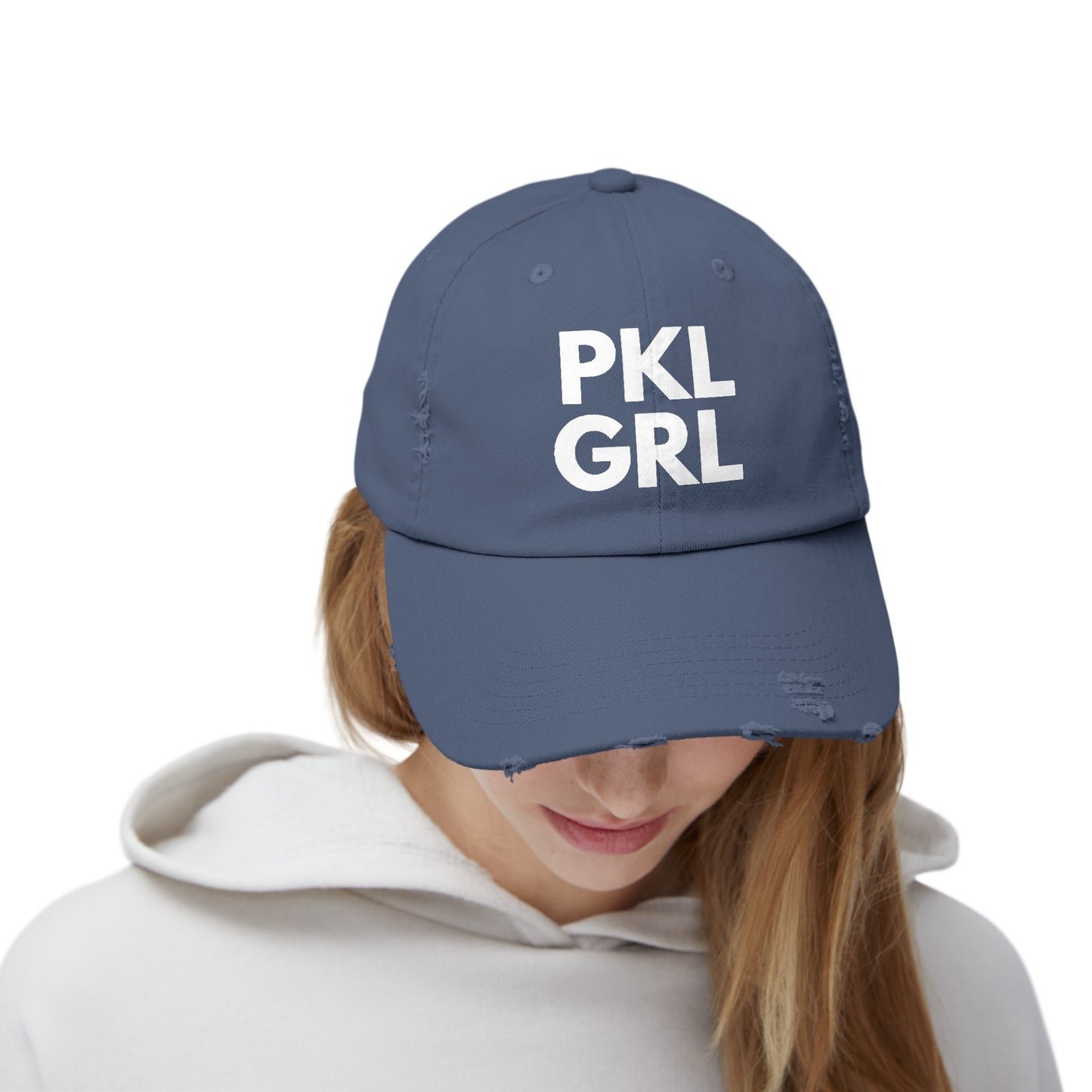 PKL GRL Unisex Distressed Cap