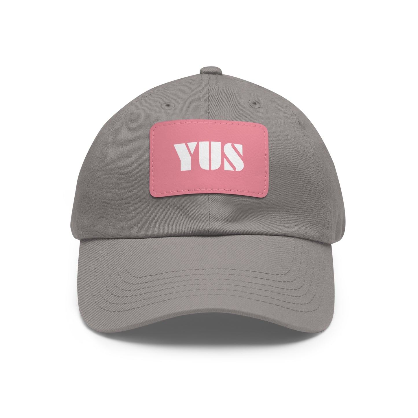 YUS Golf Hat with Leather Patch