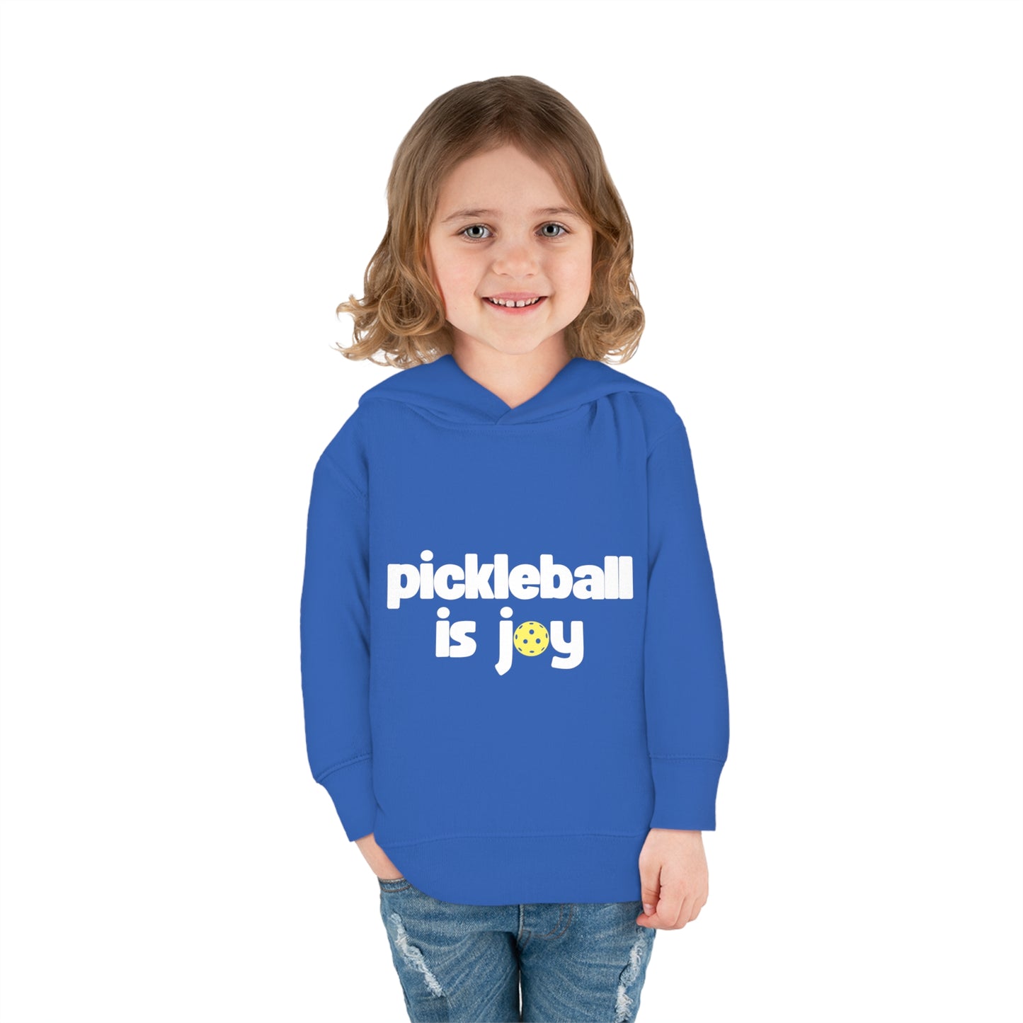 Pickleball is Joy Youth Kids Toddler Pullover Fleece Hoodie