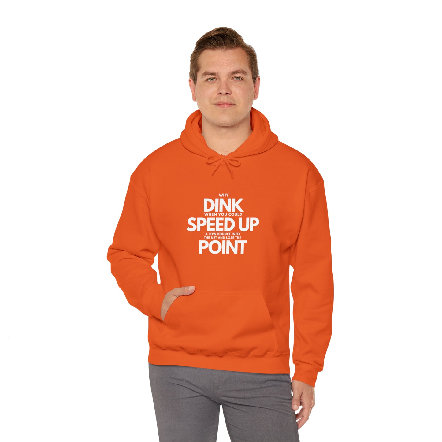 Dink, Speed, Point Unisex Hoodie