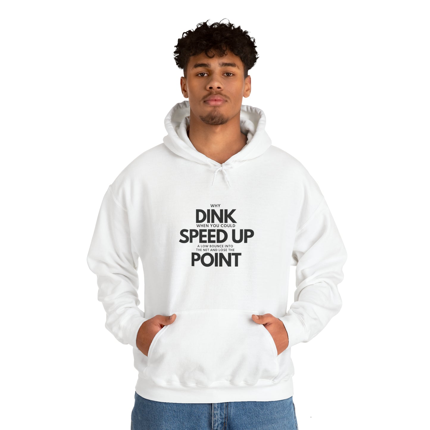 Dink, Speed, Point Unisex Hoodie