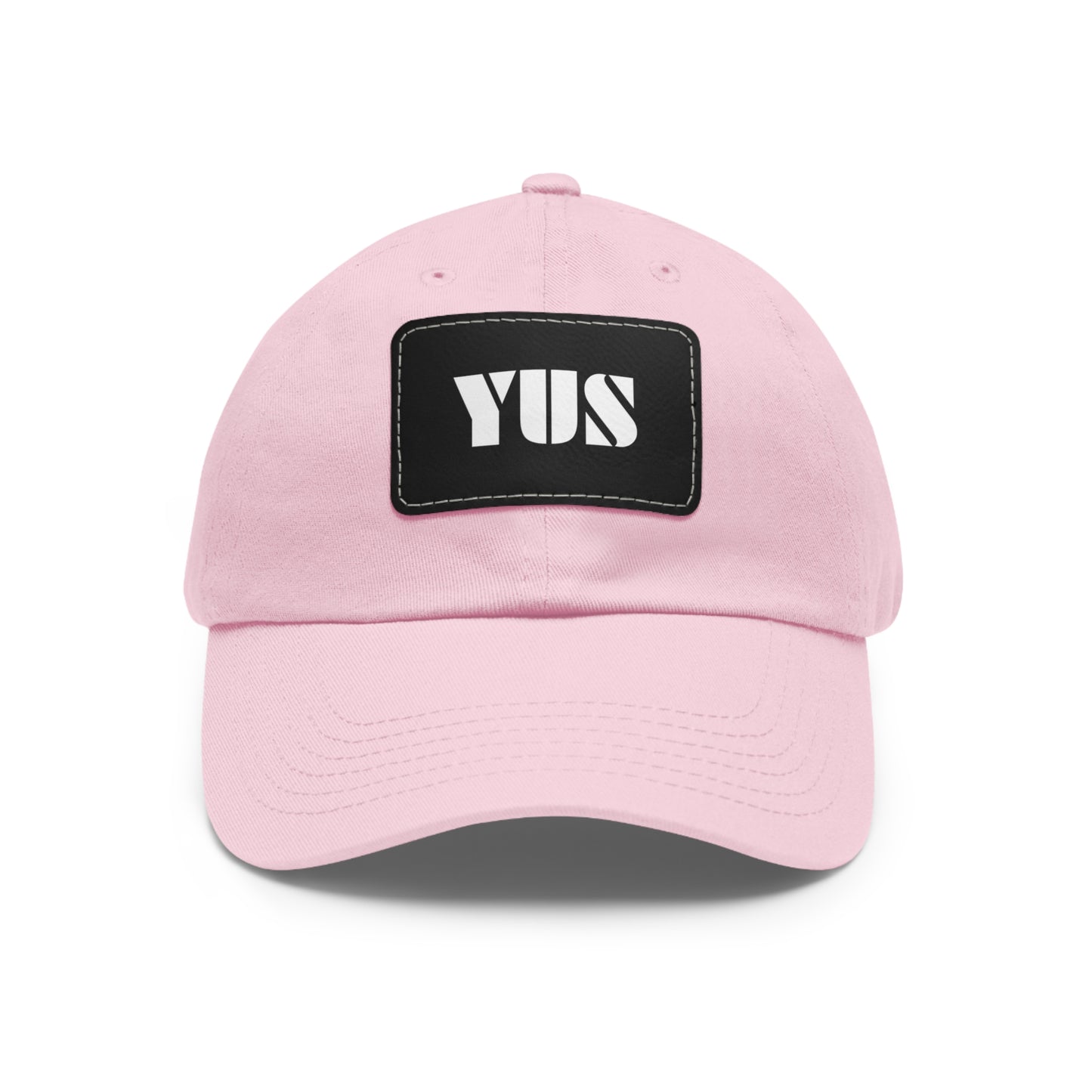 YUS Golf Hat with Leather Patch