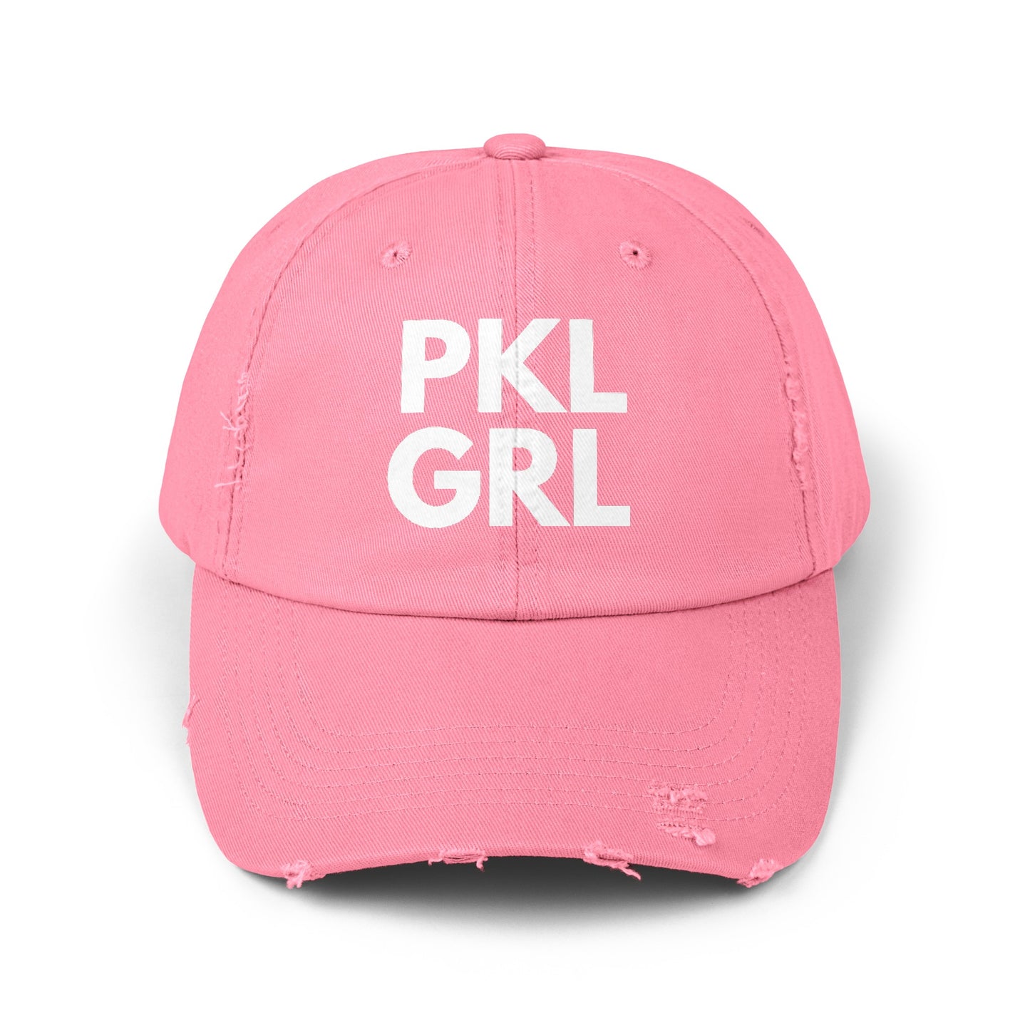 PKL GRL Unisex Distressed Cap