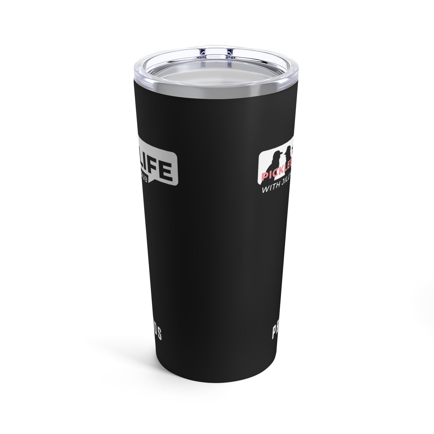 This Pickleball Life Pod Tumbler 20oz - Black