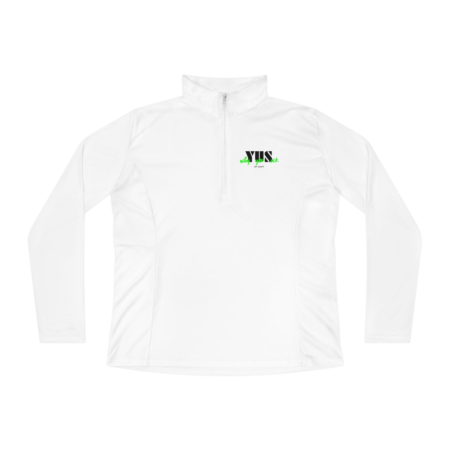 YUS Golf Ladies Quarter-Zip Pullover