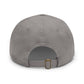 Pickleball Dad Hat with Leather Patch