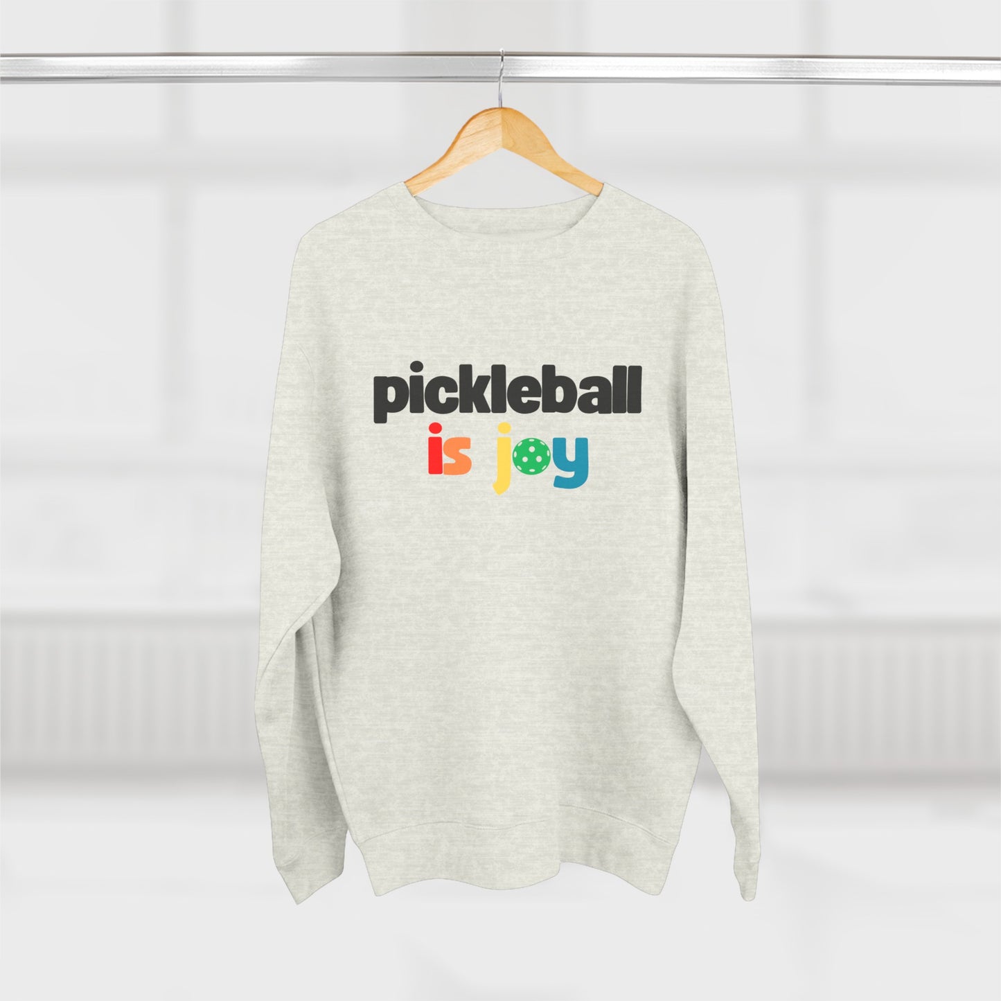 Pickleball Is Joy Unisex Crewneck Sweatshirt