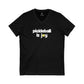 Pickleball is Joy Unisex Jersey Short Sleeve V-Neck Tee