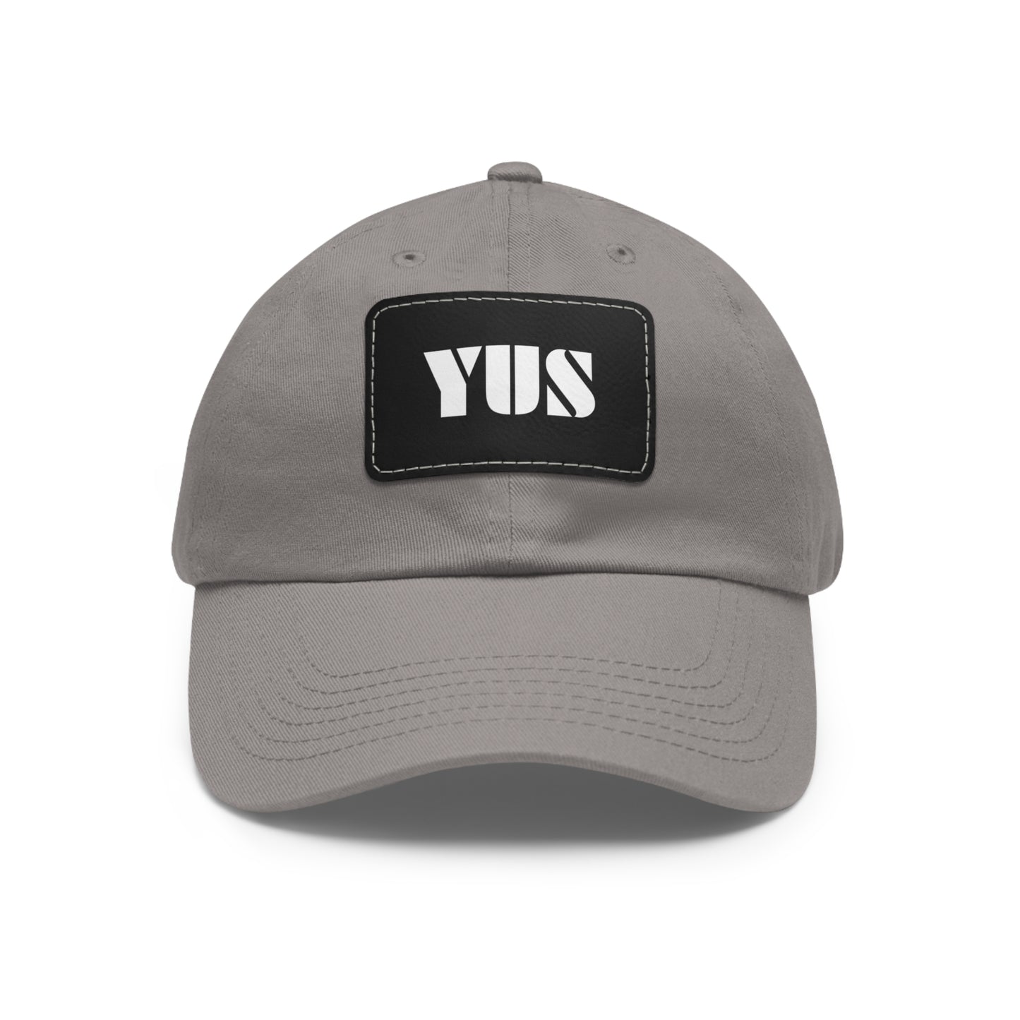 YUS Golf Hat with Leather Patch