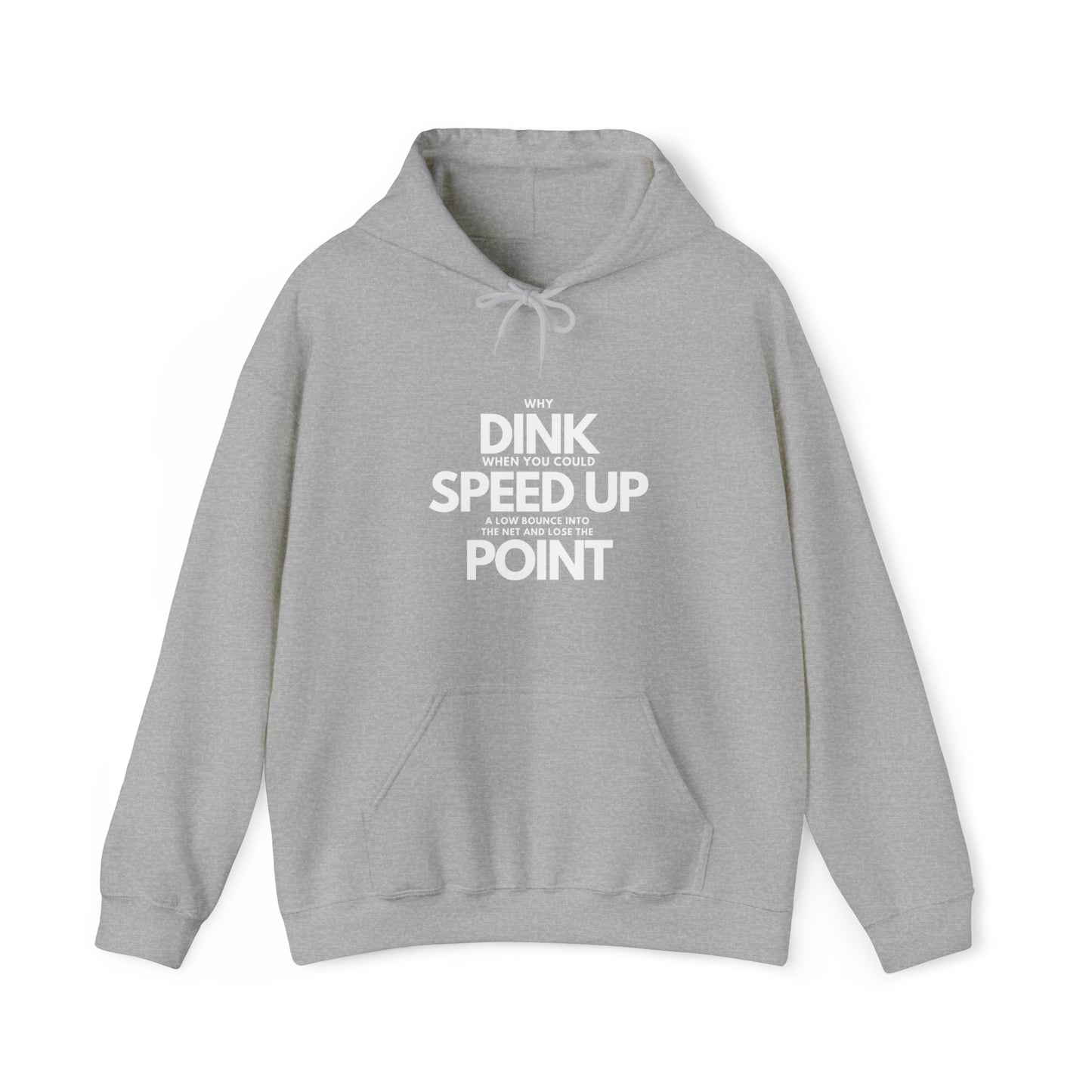 Dink, Speed, Point Unisex Hoodie