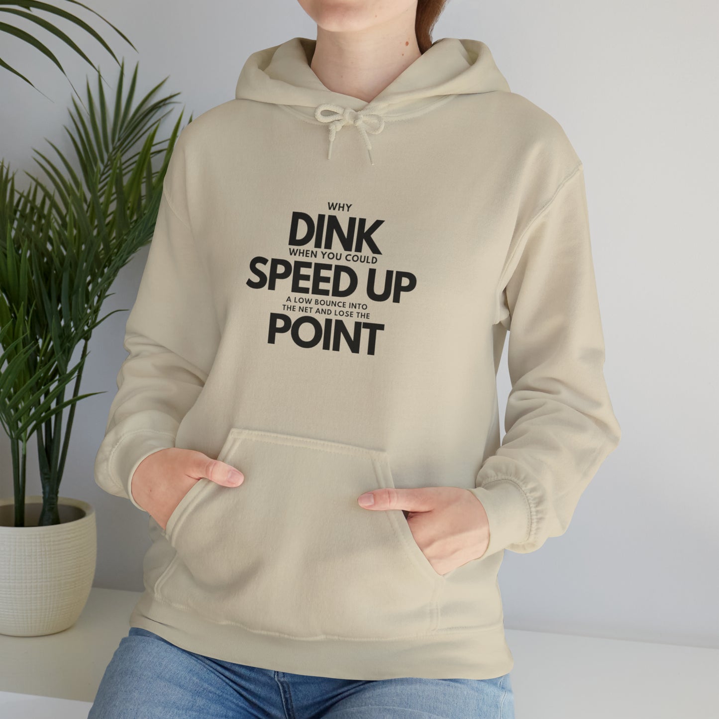 Dink, Speed, Point Unisex Hoodie