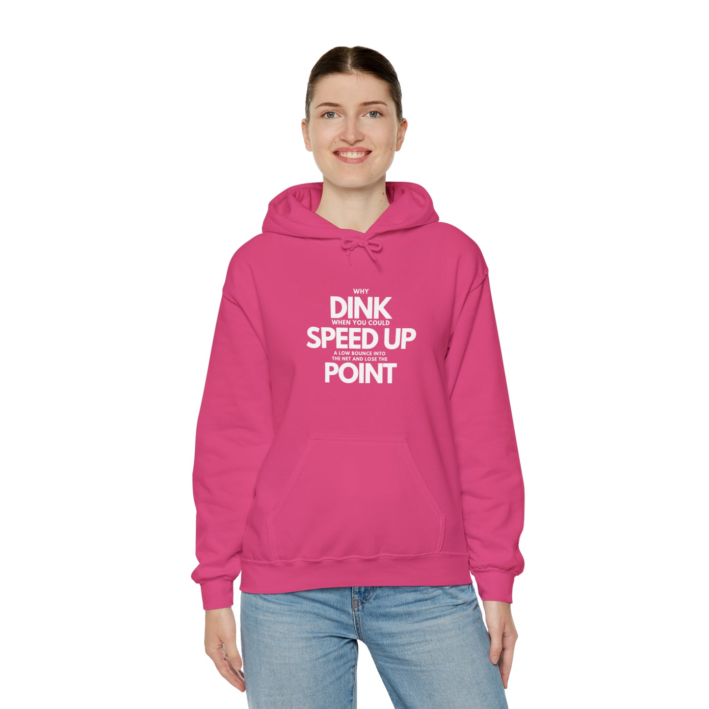 Dink, Speed, Point Unisex Hoodie