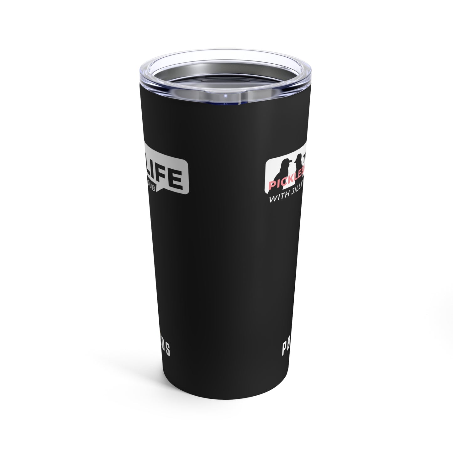 This Pickleball Life Pod Tumbler 20oz - Black