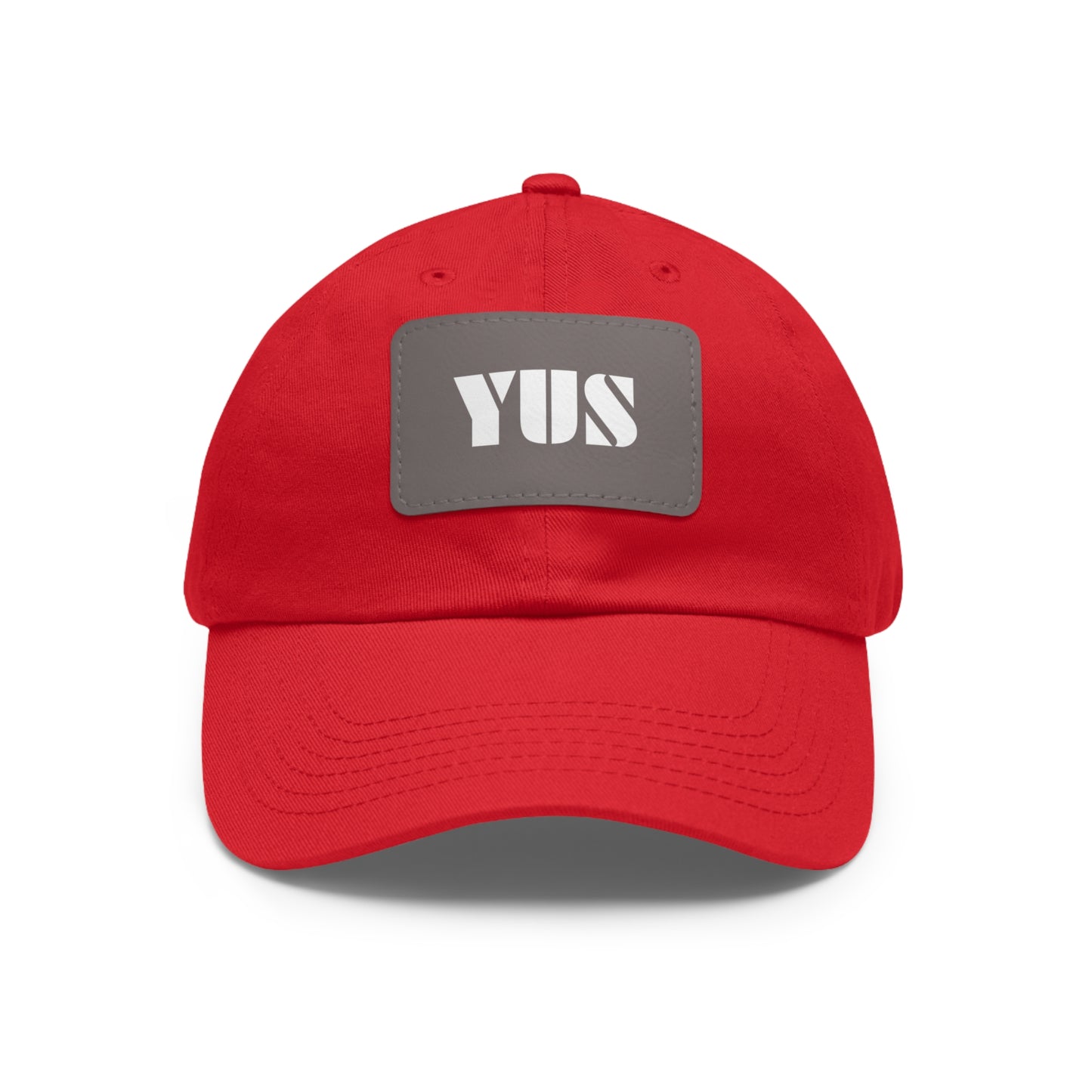 YUS Golf Hat with Leather Patch