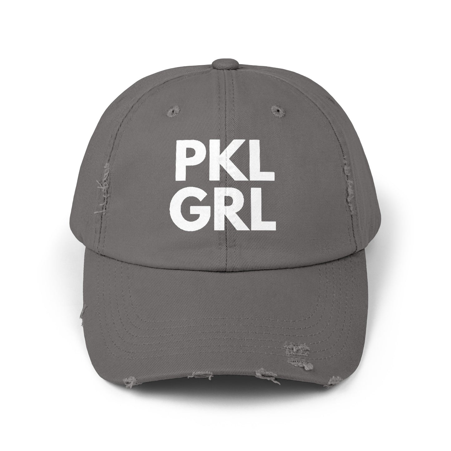 PKL GRL Unisex Distressed Cap