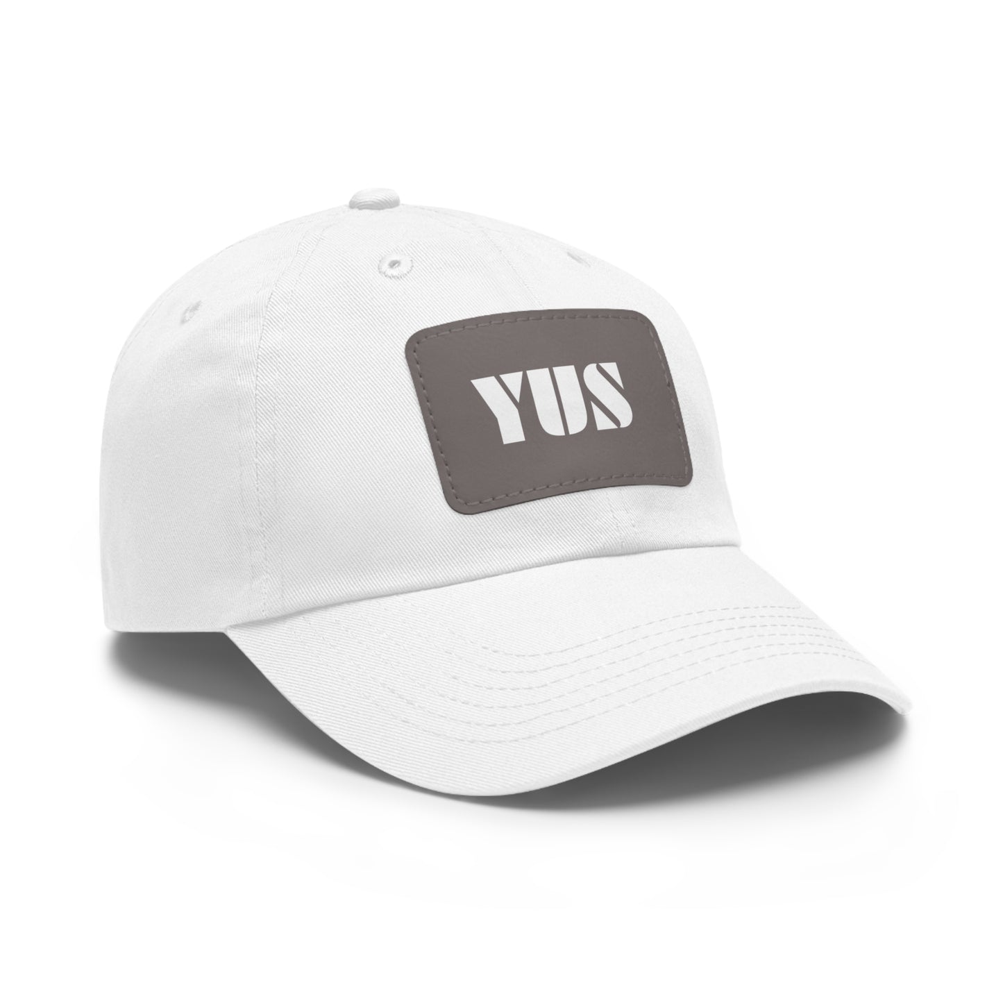 YUS Golf Hat with Leather Patch