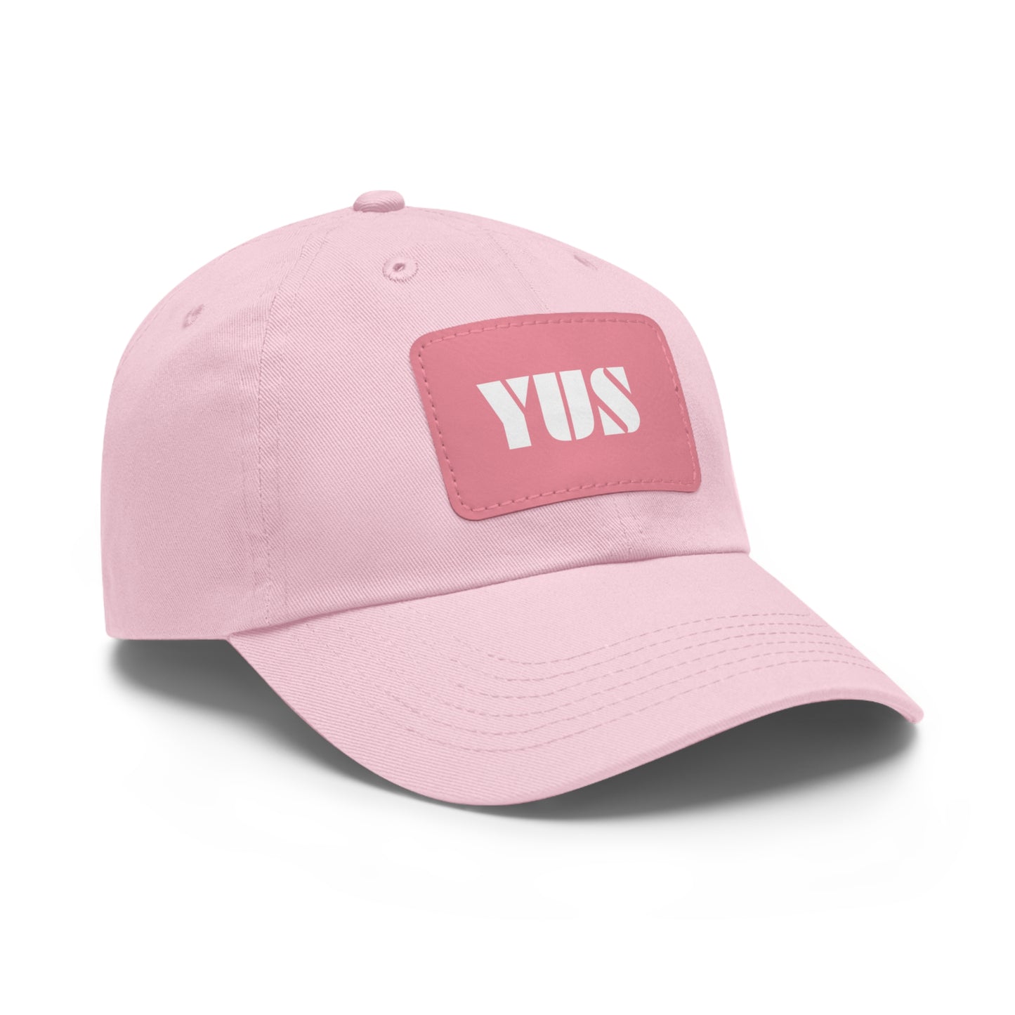 YUS Golf Hat with Leather Patch