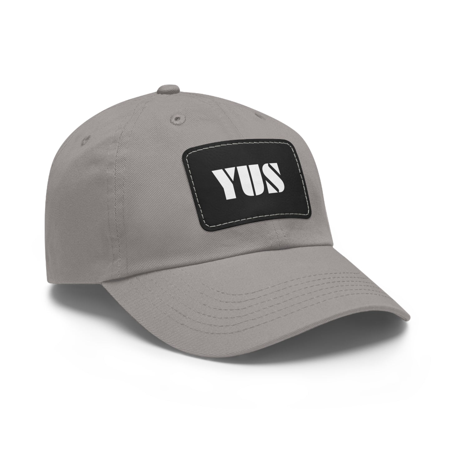 YUS Golf Hat with Leather Patch