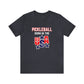 Pickleball Born in the USA Unisex Jersey Short Sleeve Tee