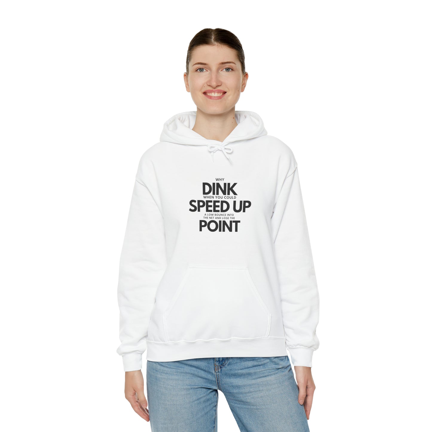 Dink, Speed, Point Unisex Hoodie