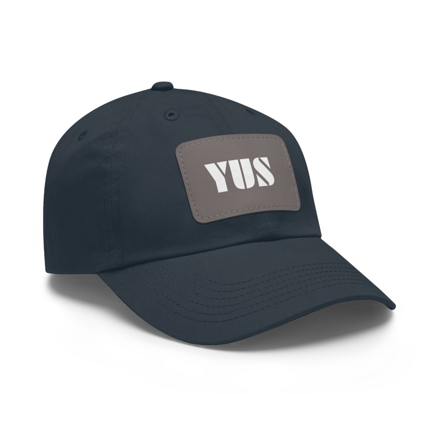 YUS Golf Hat with Leather Patch