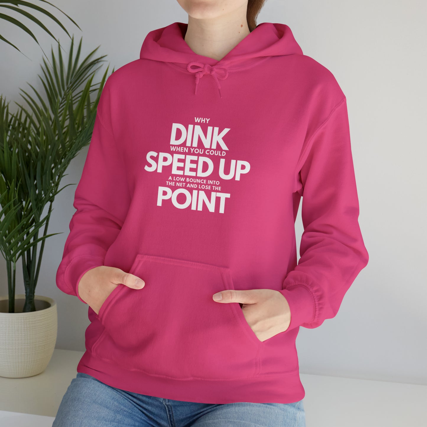 Dink, Speed, Point Unisex Hoodie