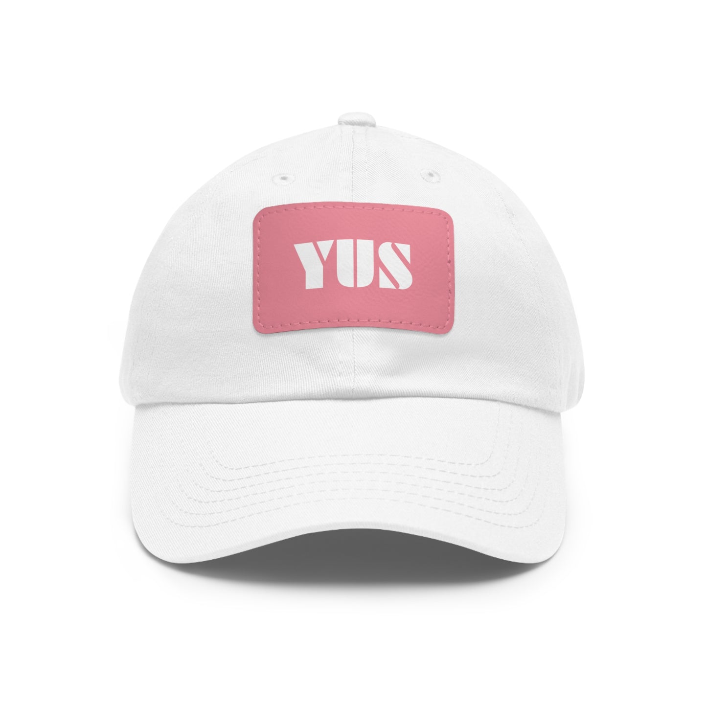 YUS Golf Hat with Leather Patch