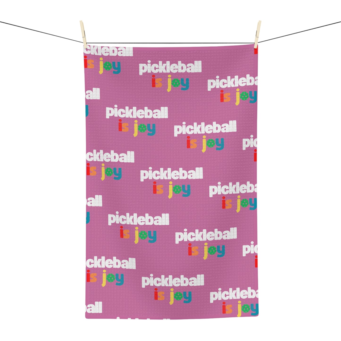 Pickleball is Joy Soft Tea Towel