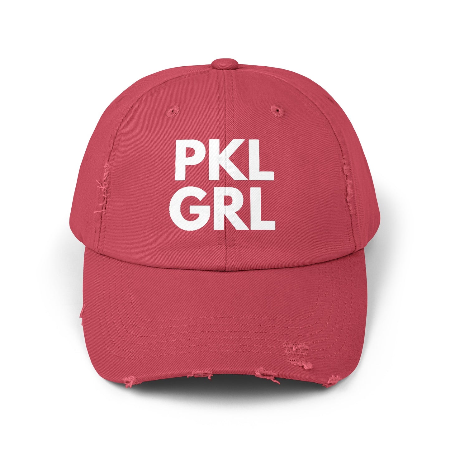 PKL GRL Unisex Distressed Cap