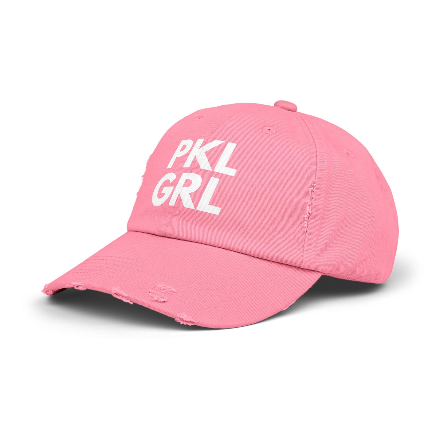 PKL GRL Unisex Distressed Cap