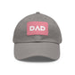 Pickleball Dad Hat with Leather Patch