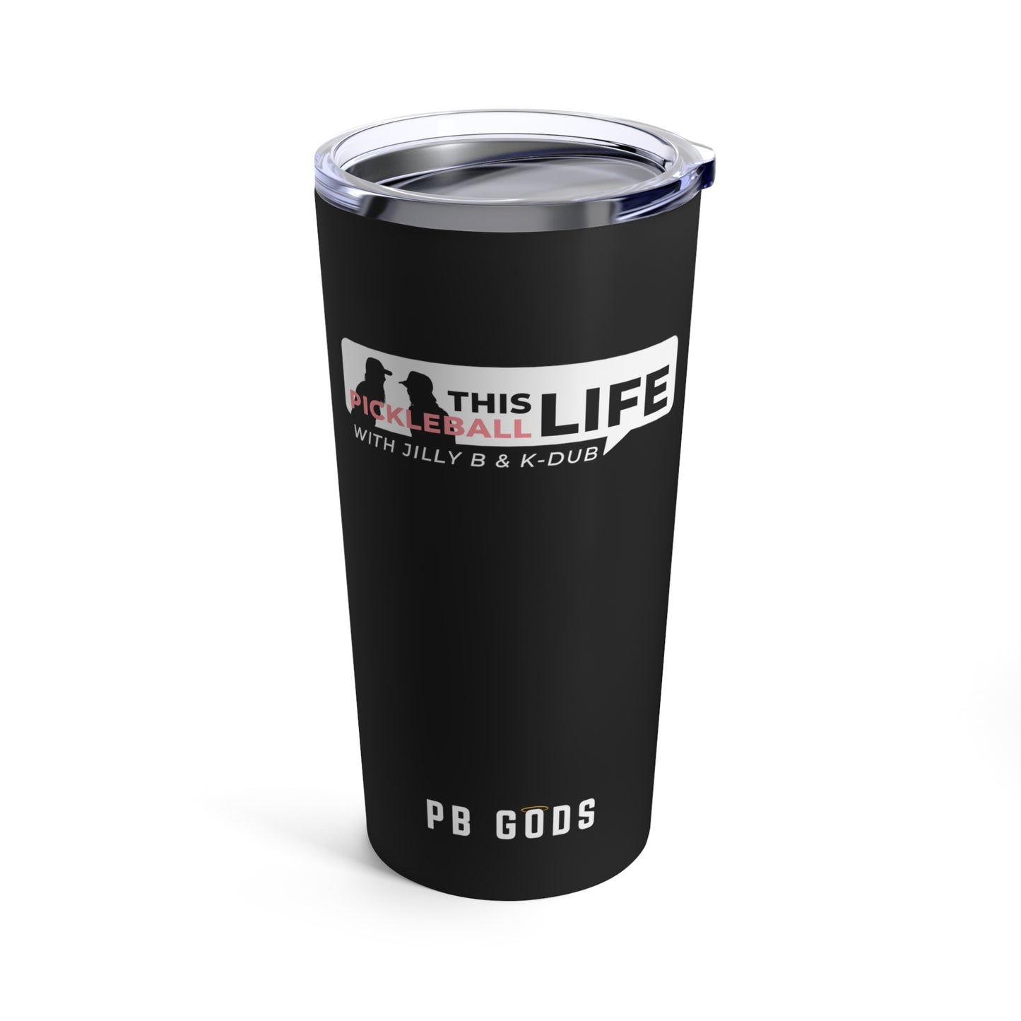 This Pickleball Life Pod Tumbler 20oz - Black