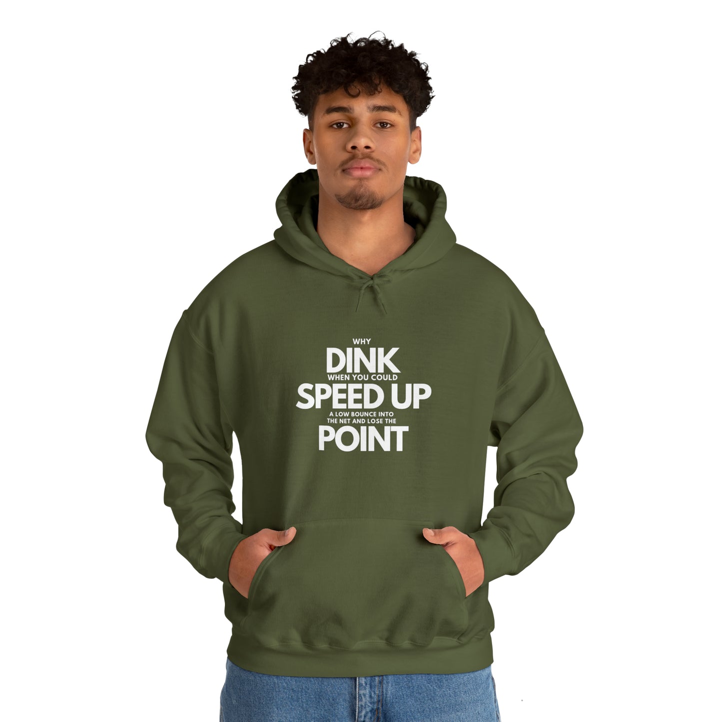 Dink, Speed, Point Unisex Hoodie