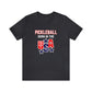 Pickleball Born in the USA Unisex Jersey Short Sleeve Tee