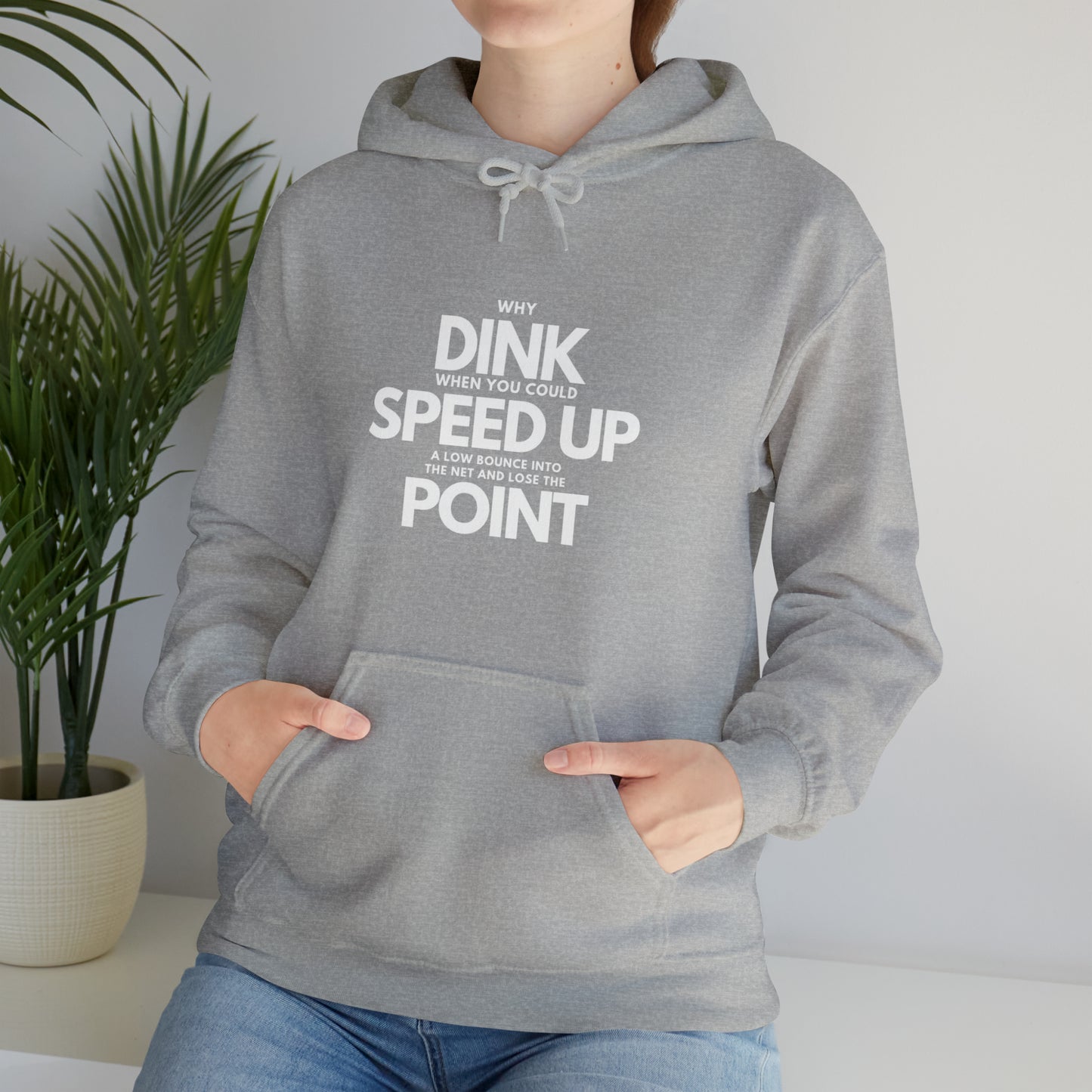 Dink, Speed, Point Unisex Hoodie