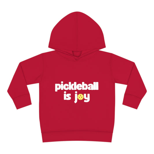 Pickleball is Joy Youth Kids Toddler Pullover Fleece Hoodie