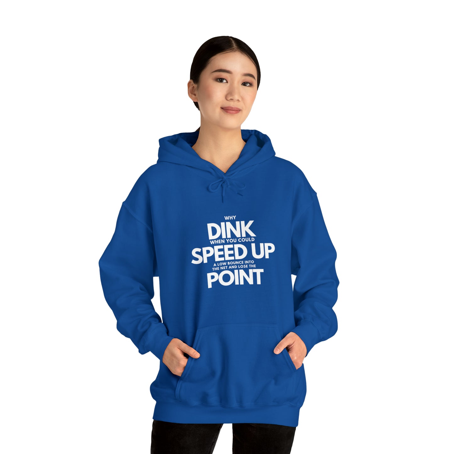 Dink, Speed, Point Unisex Hoodie