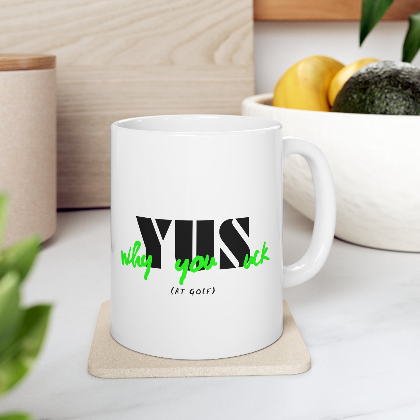 YUS Golf Mug 11oz