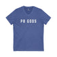 PB GODS Halo Unisex Jersey Short Sleeve V-Neck Tee