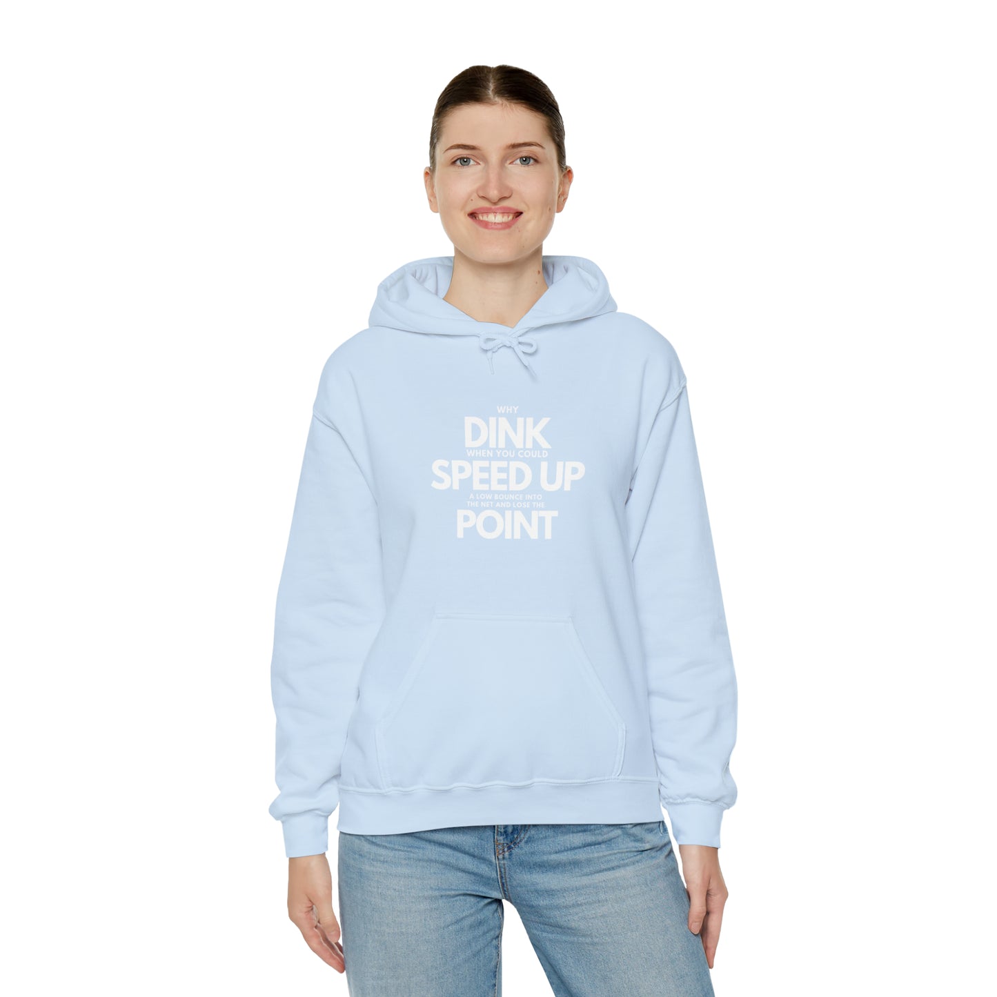 Dink, Speed, Point Unisex Hoodie